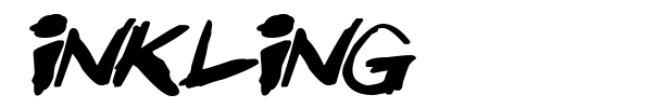 Inkling font preview